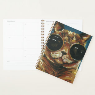 Dapper Animal   Kitty in Sonnenbrille Planer