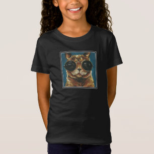Dapper Animal   Kitty in Sonnenbrille T-Shirt