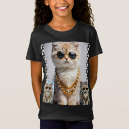 Dapper Animal | Kitty In Sunglasse – Personalized T-Shirt