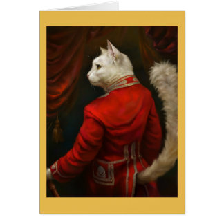Dapper Court Cat Card