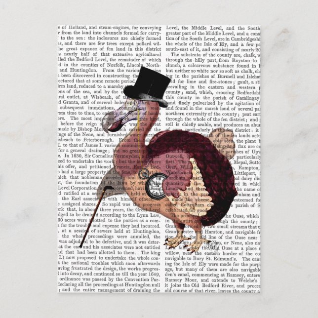 Dapper Dodo Postkarte (Vorderseite)