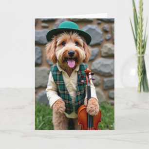 Dapper Dog Serenade Karte