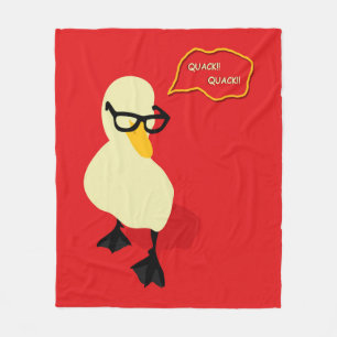 Dapper Duck Fleecedecke