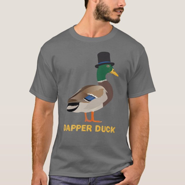 Dapper Duck T-Shirt (Vorderseite)