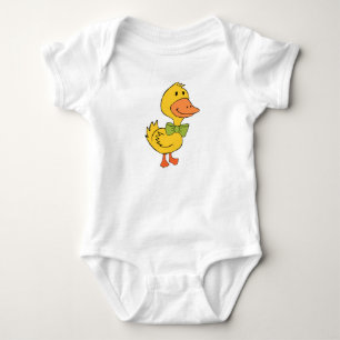 Dapper Ducky Baby Jersey Bodysuit Strampler