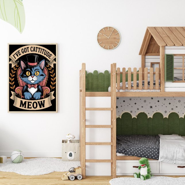 Dapper Feline Poster (Von Creator hochgeladen)