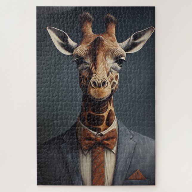 Dapper Giraffe Puzzle (Vertikal)