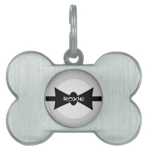 Dapper Pet Black Bow Krawatte Tiermarke