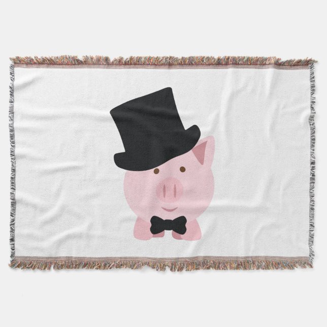 Dapper Pig Decke (Vorderseite)