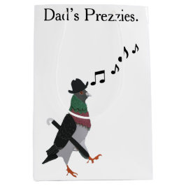 Dapper Pigeon  Mittlere Geschenktüte