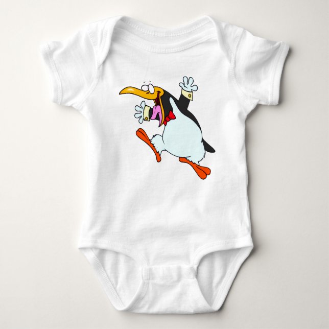 "Dapper Pinguin in einem Tuxedo*** T - Shirt (Vorderseite)