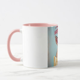 Dapper Pocket Bunny mit Bow Krawatte Tasse