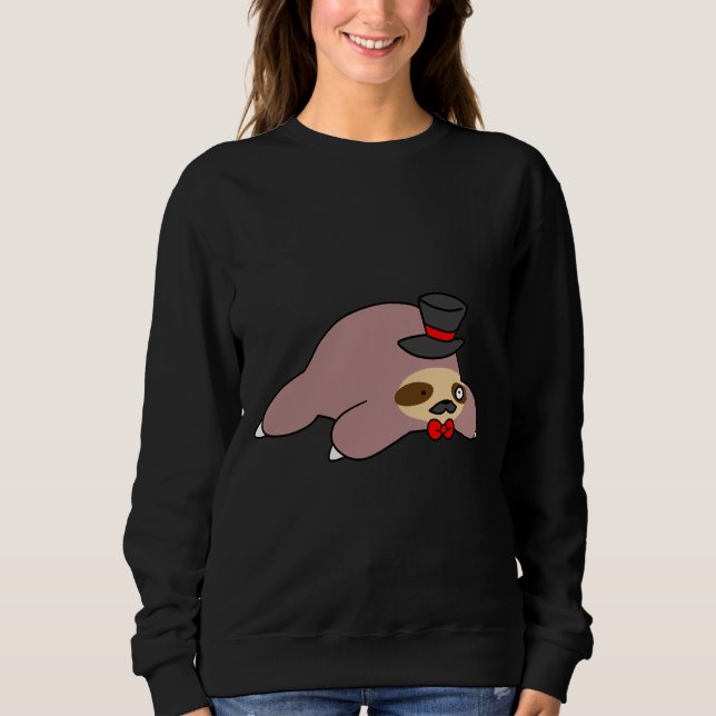 Dapper Sloth 108 Sweatshirt (Vorderseite)