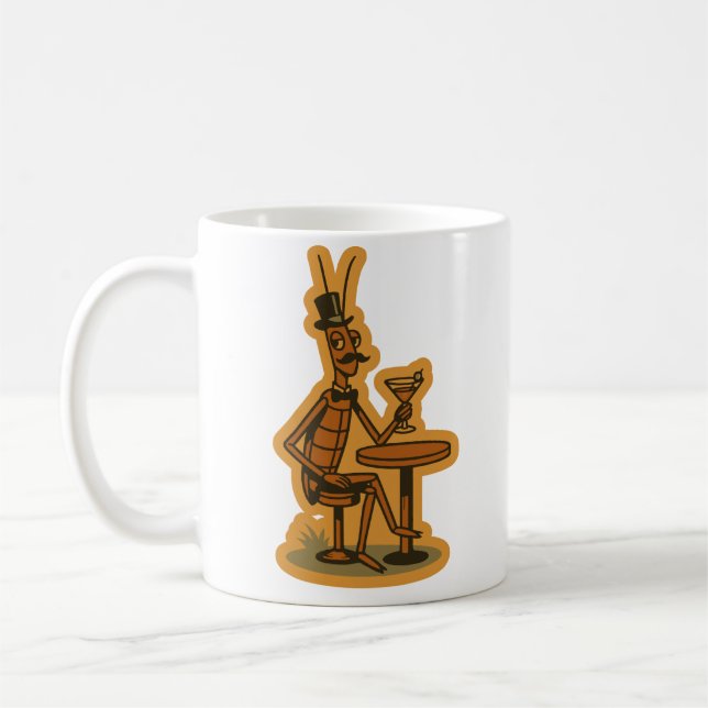 Dapper-Stick-Insekt-Tasse Kaffeetasse (Links)