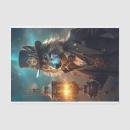 Dapper Wolf Seidenpapier