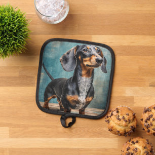 Dapple-Dackel Topflappen