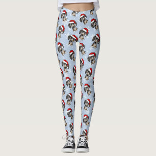 Dapple Dackel Weihnachtsfeiertag Leggings