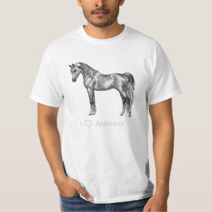 Dapple Gray Ägyptisches Arabianisches Pferd T-Shirt