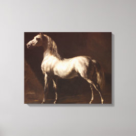 Dapple Gray Horse (von Théodore Géricault) Leinwanddruck