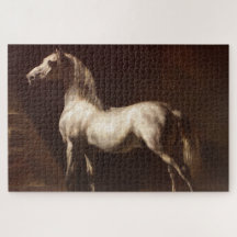 Dapple Gray Horse (von Théodore Géricault)
