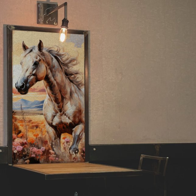 Dappled Gray Wild Horse Decoupage Seidenpapier (Von Creator hochgeladen)