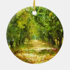 Dappled Light of Day Dreams Tremola Art Collection Keramikornament