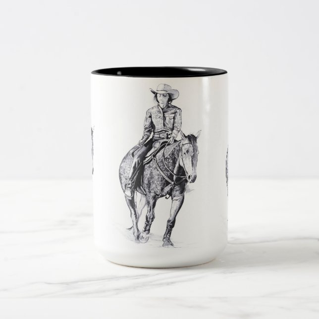 Dappled Morning Zweifarbige Tasse (Mittel)