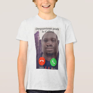 Daquavious Pork nennt John Pork Meme Joke Odd Tri-Blend Shirt