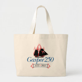 DAR Gaspee250 - Italienisches Logo auf Jumbo Tote Stoffbeutel