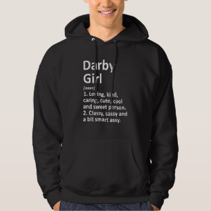 DARBY GIRL PA PENNSYLVANIA Funny City Zuhause Root Hoodie