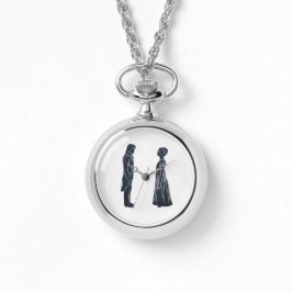Darcy and Elizabeth Silhouette Armbanduhr