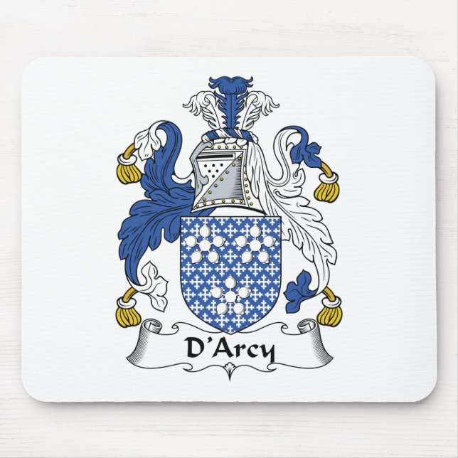 D'Arcy-Familienwappen Mousepad (Vorne)