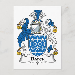 Darcy Familienwappen Postkarte