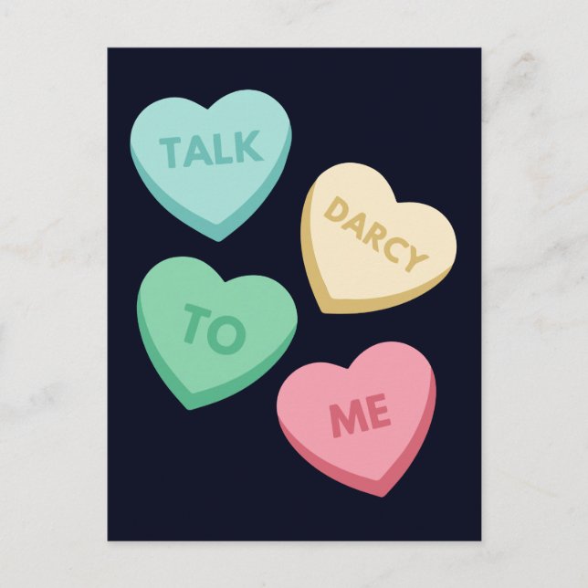 Darcy III Postkarte (Vorderseite)