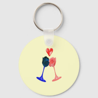 Darcy und Elizabeth Schlüsselanhänger