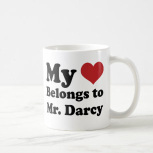 Darcy zitiert Jane Austen Tasse Geschenk