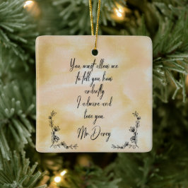 Darcy's Verkündigung Weihnachtsschmuck