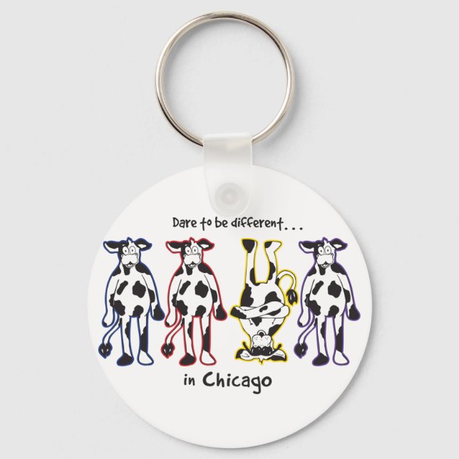 DARE-CHICAGO SCHLÜSSELANHÄNGER (Vorderseite)
