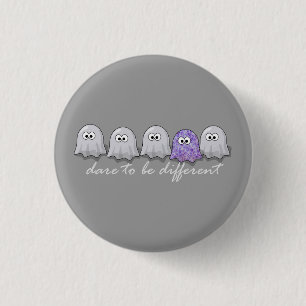 Dare to be Different Ghosts Button