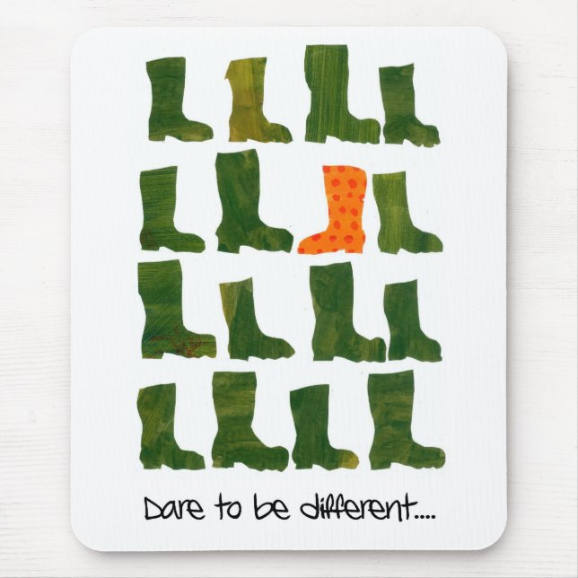 "Dare to be Different" Mousepad (Vorne)
