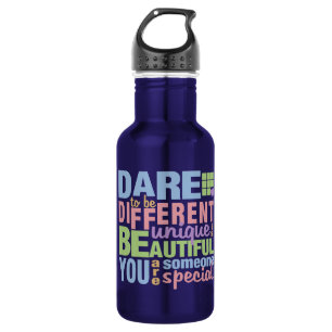 Dare to be Different - wählen Sie Farbe Trinkflasche