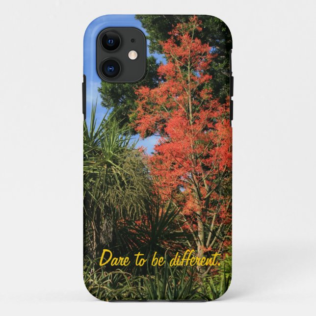 Dare to be Different - Zeigen Sie Ihre wahren Farb Case-Mate iPhone Hülle (Rückseite)