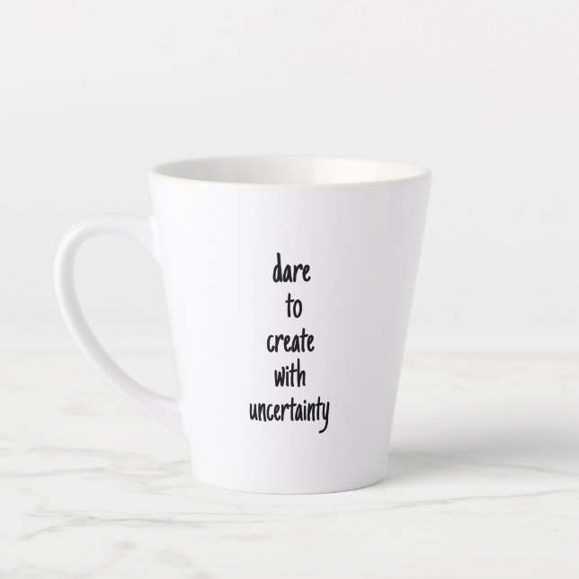 Dare to create Latte Tasse (Links)