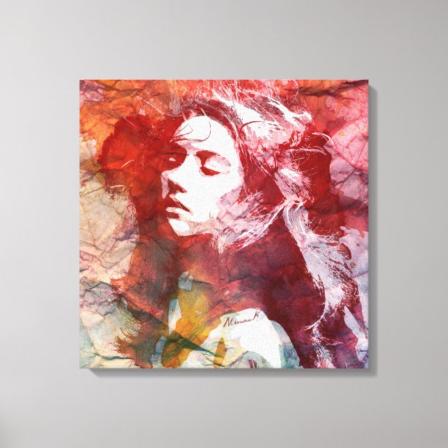 Dare to Liebe Leinwanddruck (Vorderseite)