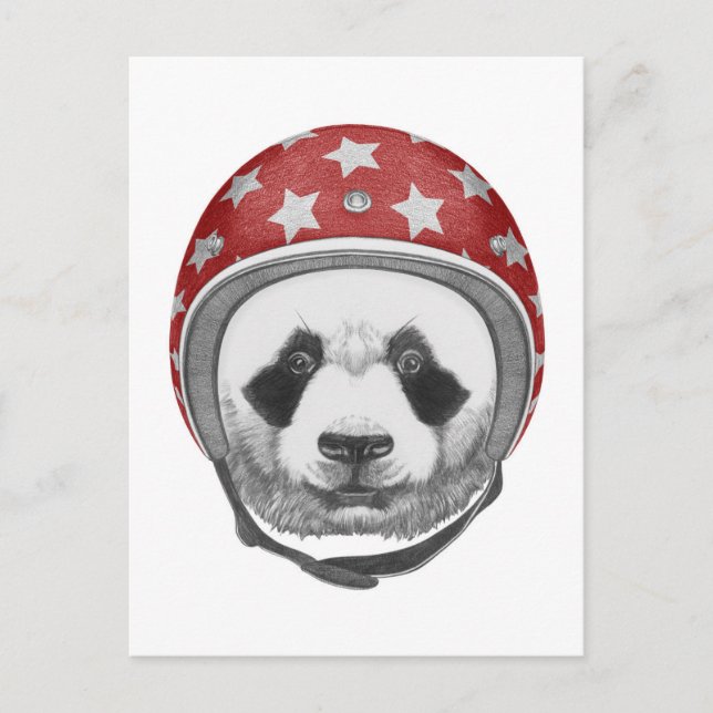 Daredevil Panda Postkarte (Vorderseite)
