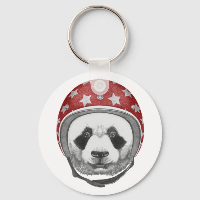 Daredevil Panda Schlüsselanhänger (Vorderseite)