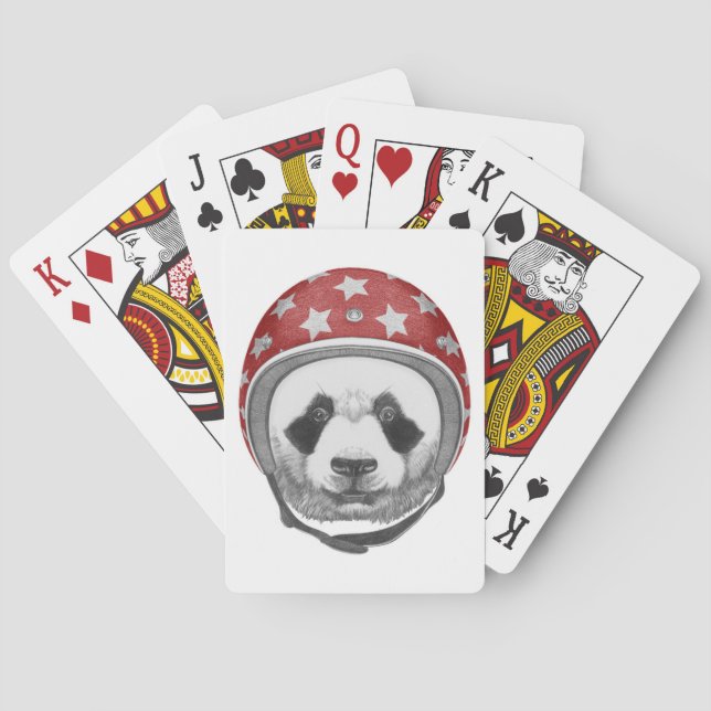 Daredevil Panda Spielkarten (Rückseite)