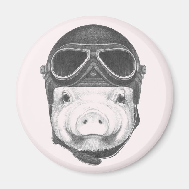 Daredevil Pig Magnet (Vorne)