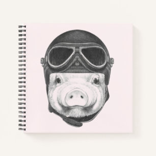 Daredevil Pig Notizbuch
