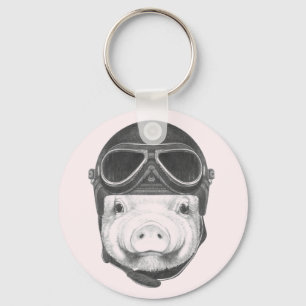 Daredevil Pig Schlüsselanhänger